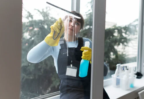 Nettoyage de vitres intérieures et extérieures à Coullons